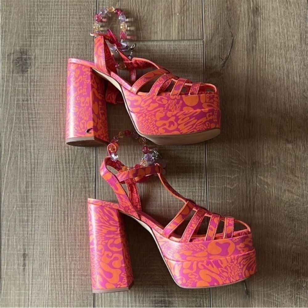 Free People x Circus NY Paddie Platform Heels US 8.5 👠 - Picture 4 of 7